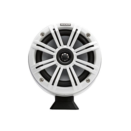 Kicker Fitting Accessories Kicker 46KMFC65W 6.5" 165 mm Surface Coaxial Speaker System With White LED Grills