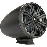 Kicker Fitting Accessories Kicker 46KMFC8 8" 200 mm Surface Coaxial Speaker System With Charcoal LED Grills