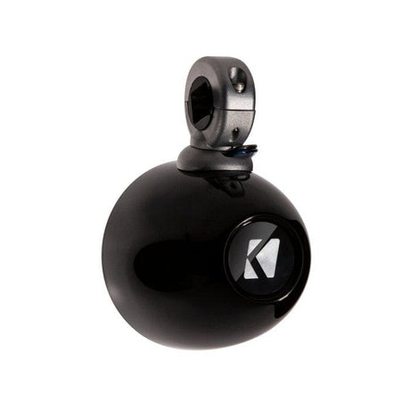 Kicker Car Speakers and Subs Kicker 40KMMTES Kicker Marine 4â Tower Speaker Enclosures - Black