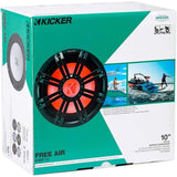 Kicker Car Speakers and Subs Kicker 45KMF102 10" Single Voice Coil Subwoofer - 2 Ohm