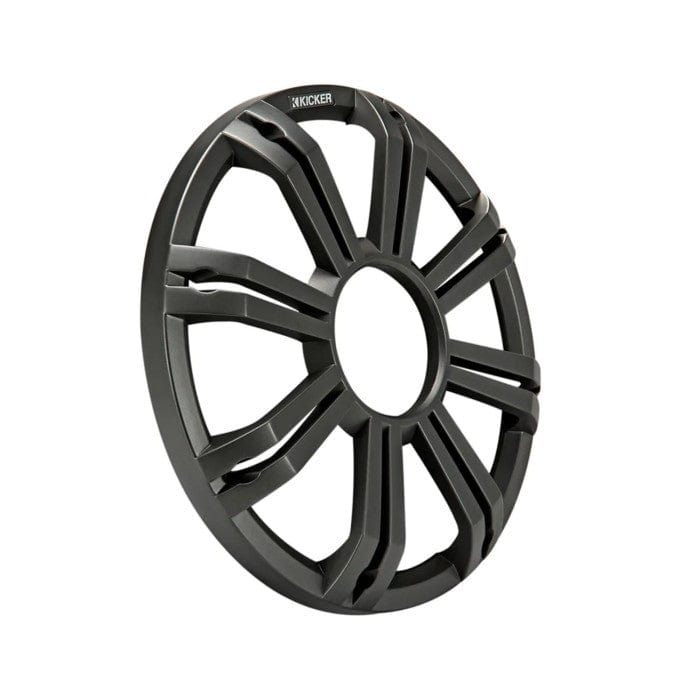Kicker Car Speakers and Subs Kicker 45KMG12C 12" Charcoal LED Subwoofer Grill