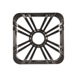Kicker Subwoofer Grill Kicker 11L710GLC 10" Square Subwoofer Grill - Charcoal