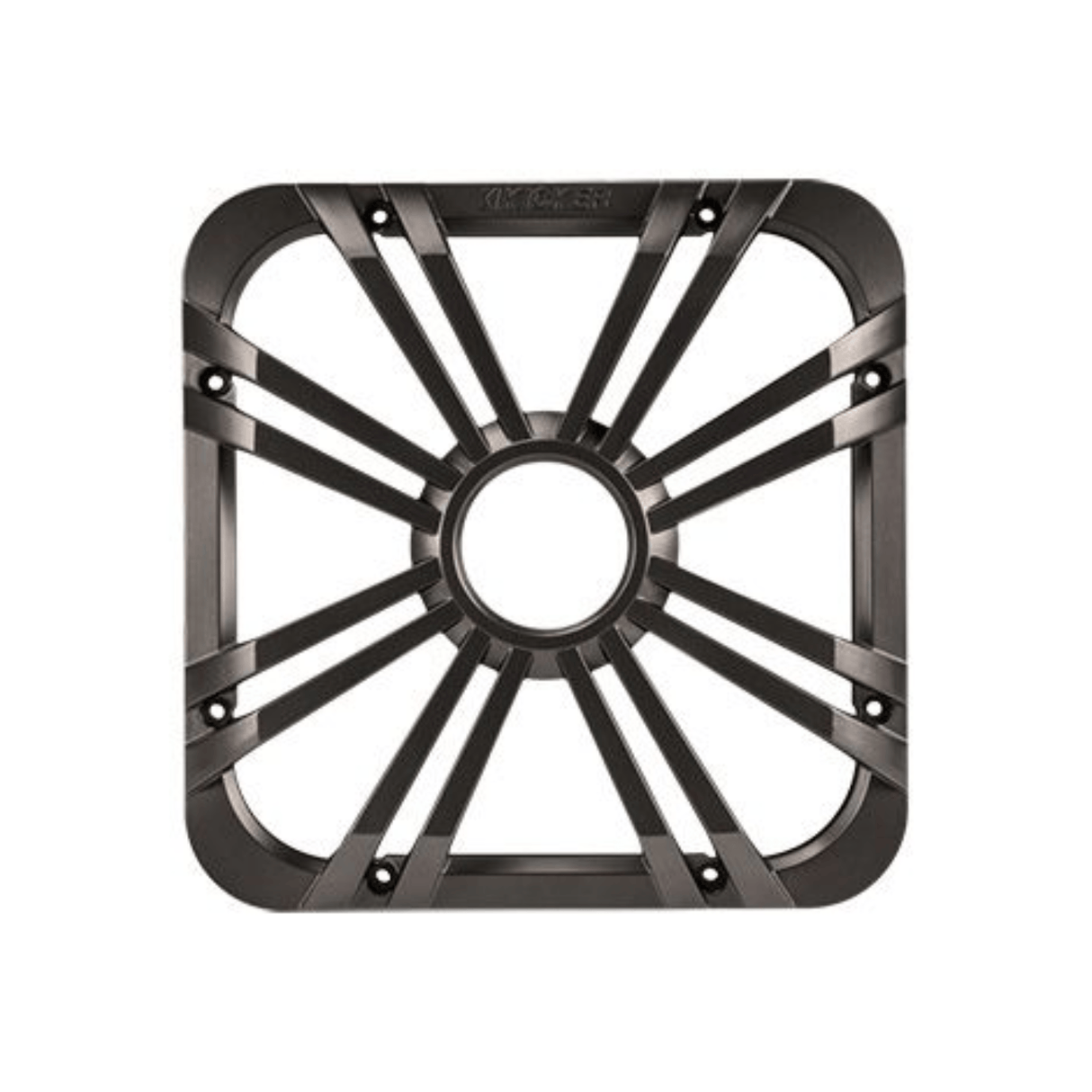 Kicker Subwoofer Grill Kicker 11L710GLC 10" Square Subwoofer Grill - Charcoal