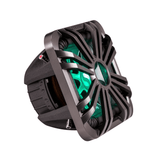 Kicker Subwoofer Grill Kicker 11L710GLC 10" Square Subwoofer Grill - Charcoal