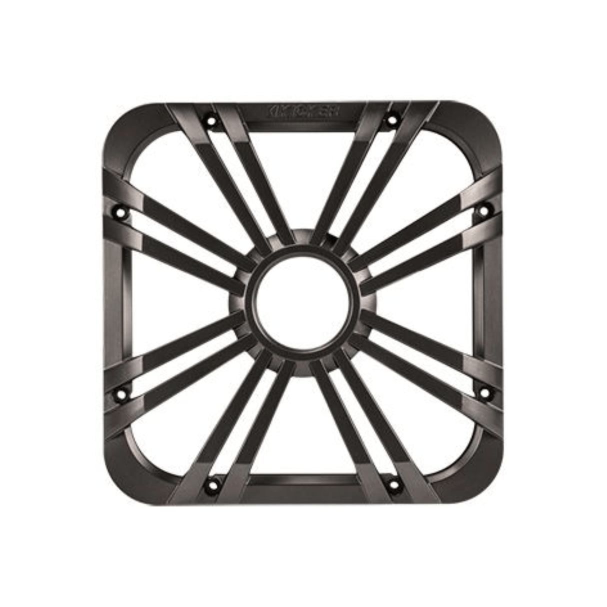 Kicker Subwoofer Grill Kicker 11L712GLC 12" Square Subwoofer Grill - Charcoal