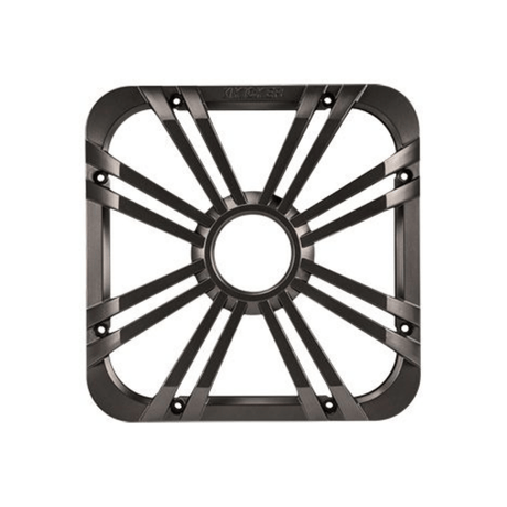 Kicker Subwoofer Grill Kicker 11L712GLC 12" Square Subwoofer Grill - Charcoal