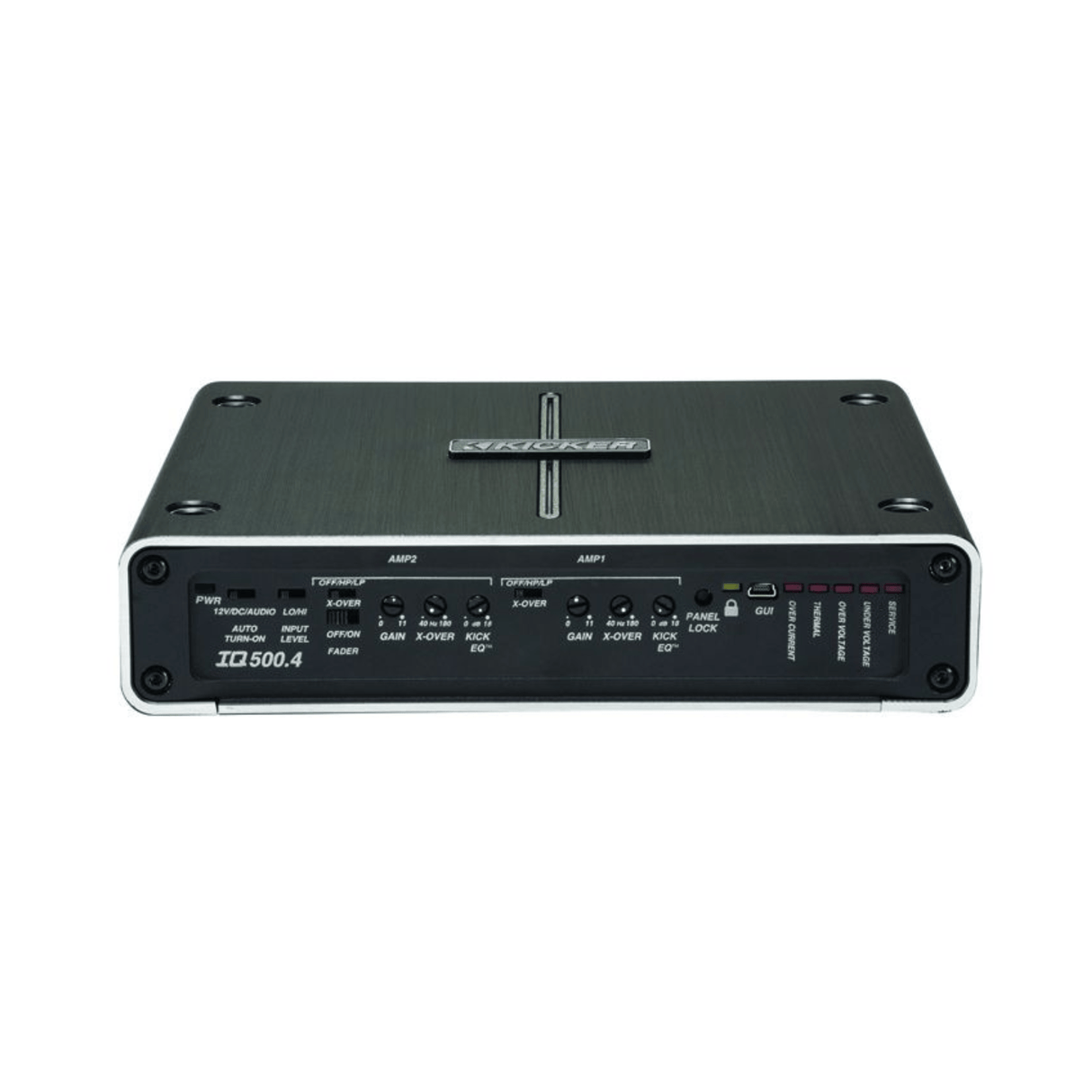 Kicker 4 Channel Amp Kicker 42IQ5004 500W 4 Channel Class D Full-Range Amplifier