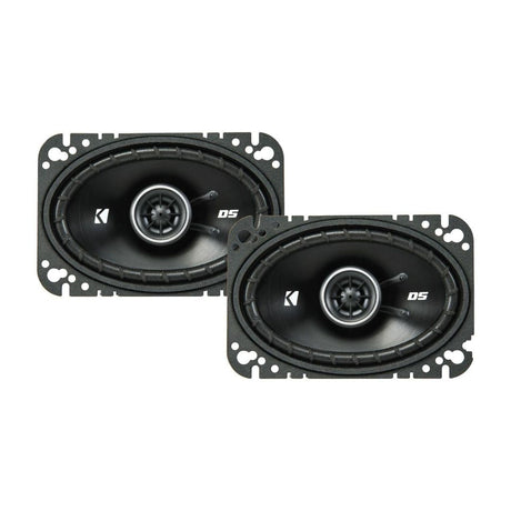 Kicker Car Speakers and Subs Kicker 43DSC4604 DS 4" x 6" 100 x 160mm Coaxial Speaker System