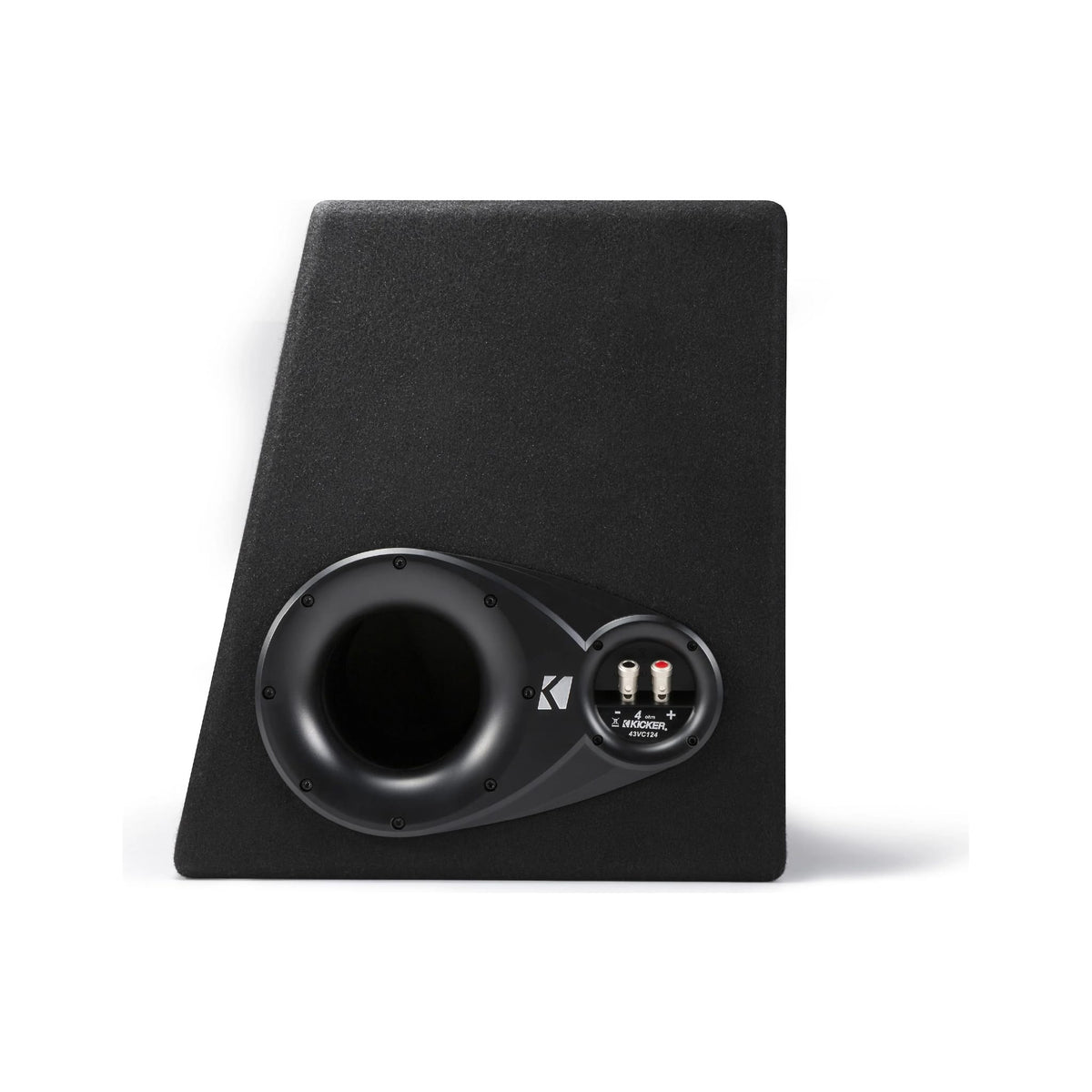 Kicker Subwoofer Enclosure Kicker 43VC124 Comp 12" 4 Ohm Vented Loaded Subwoofer Enclosure
