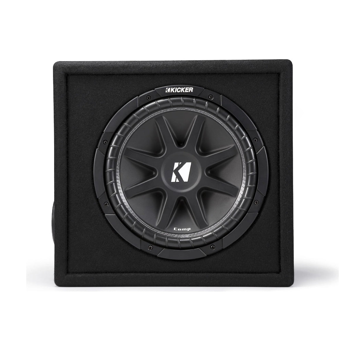 Kicker Subwoofer Enclosure Kicker 43VC124 Comp 12" 4 Ohm Vented Loaded Subwoofer Enclosure