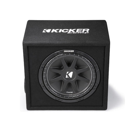 Kicker Subwoofer Enclosure Kicker 43VC124 Comp 12" 4 Ohm Vented Loaded Subwoofer Enclosure