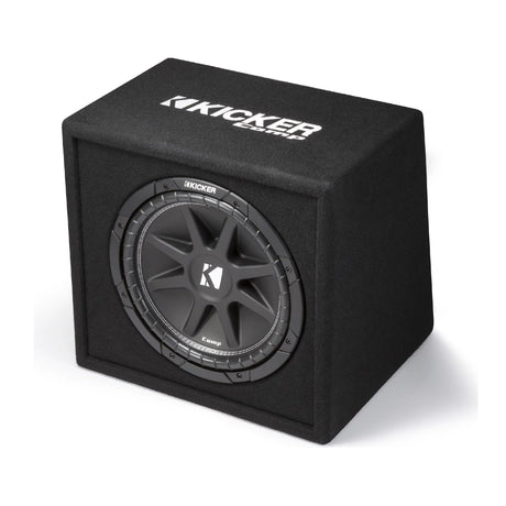 Kicker Subwoofer Enclosure Kicker 43VC124 Comp 12" 4 Ohm Vented Loaded Subwoofer Enclosure