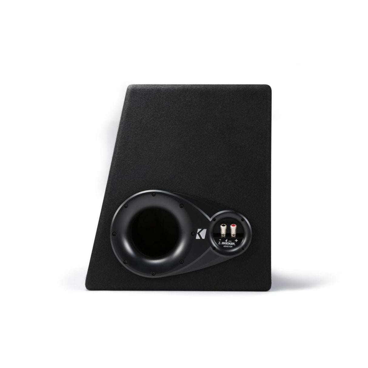 Kicker Subwoofer Enclosure Kicker 43VC124 Comp 12" Vented Loaded Enclosure - 4 Ohm