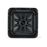 Kicker Car Subwoofers Kicker 44L7S104 Solo-Baric 10" Square Dual Voice Coil Subwoofer - 4 Ohm