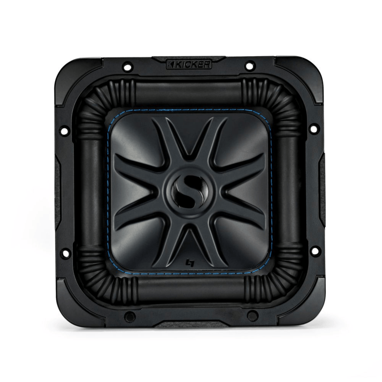 Kicker Car Subwoofers Kicker 44L7S84 Solo-Baric L7S 8" Square Dual Voice Coil Subwoofer - 4 Ohm