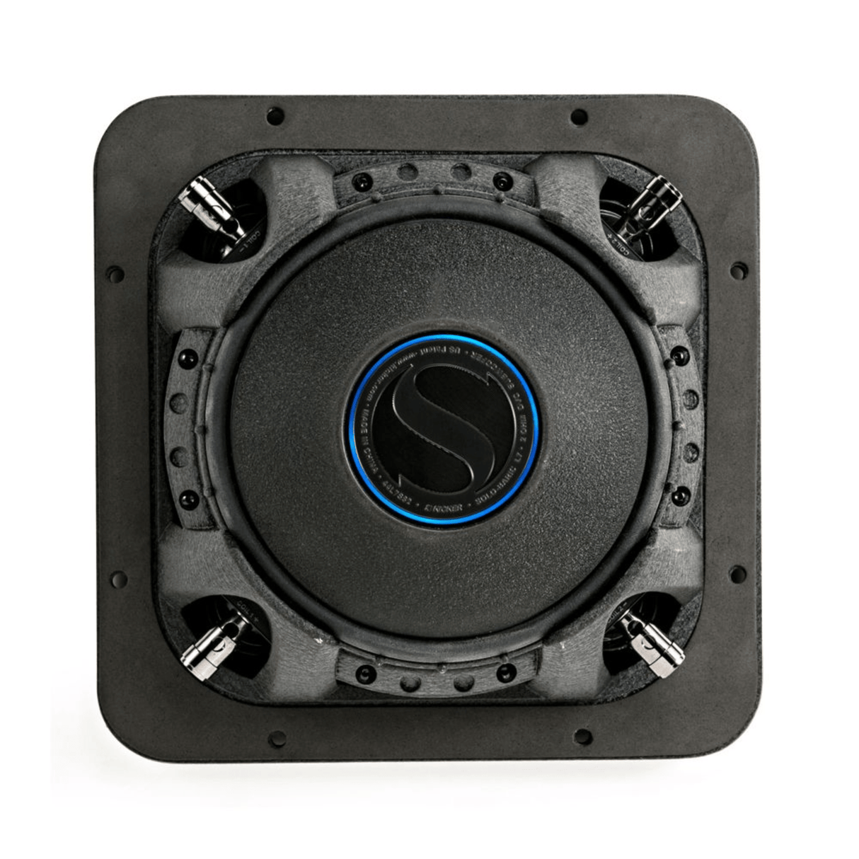 Kicker Car Subwoofers Kicker 44L7S84 Solo-Baric L7S 8" Square Dual Voice Coil Subwoofer - 4 Ohm