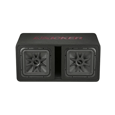 Kicker Car Subwoofers Kicker 45DL7R122 L7R Dual 12" Ported Loaded Enclosure - 2 Ohm