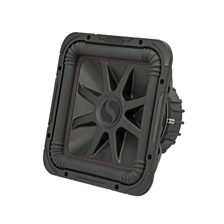 Kicker Car Subwoofers Kicker 45L7R124 12" Square Dual Voice Coil Subwoofer - 4 Ohm