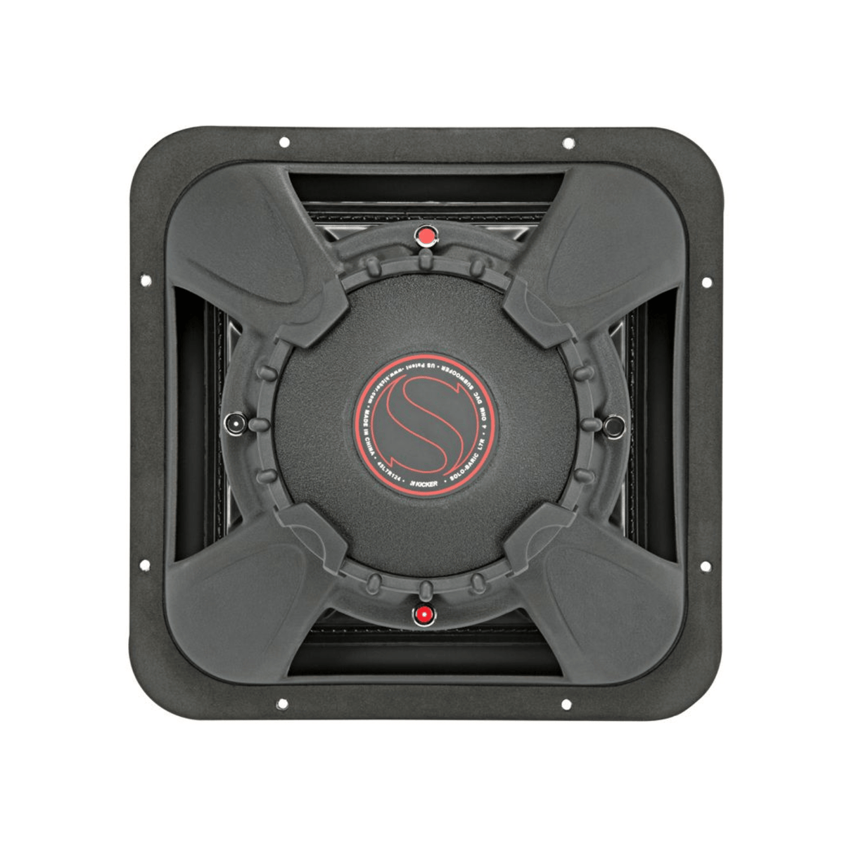 Kicker Car Subwoofers Kicker 45L7R124 12" Square Dual Voice Coil Subwoofer - 4 Ohm