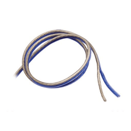 Kicker Speaker Cable Kicker 46KW16400 - 16 AWG Premium OFC Frost Blue Speaker Cable - 400 ft / 122M