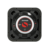 Kicker Car Subwoofers Kicker 46L7T124 12" Thin Profile Square Dual Voice Coil Subwoofer - 4-Ohm