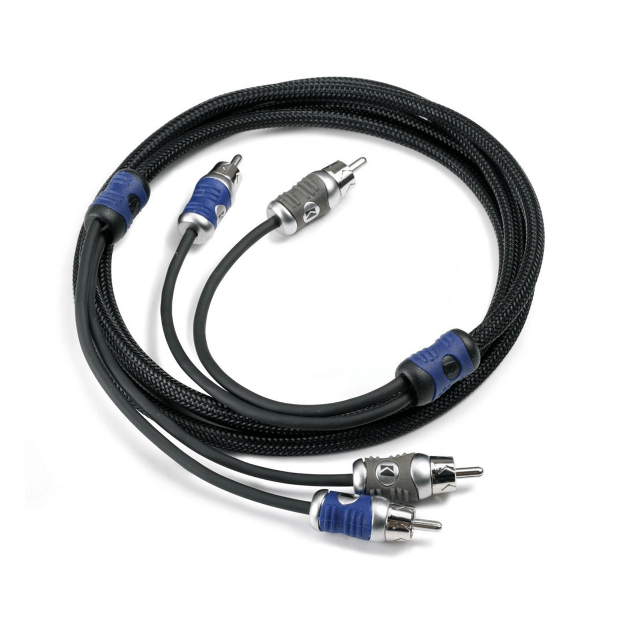 Kicker Kicker 46QI23 Q-Series 2-ch Silver Tinned OFC RCA Interconnect - 3.0M