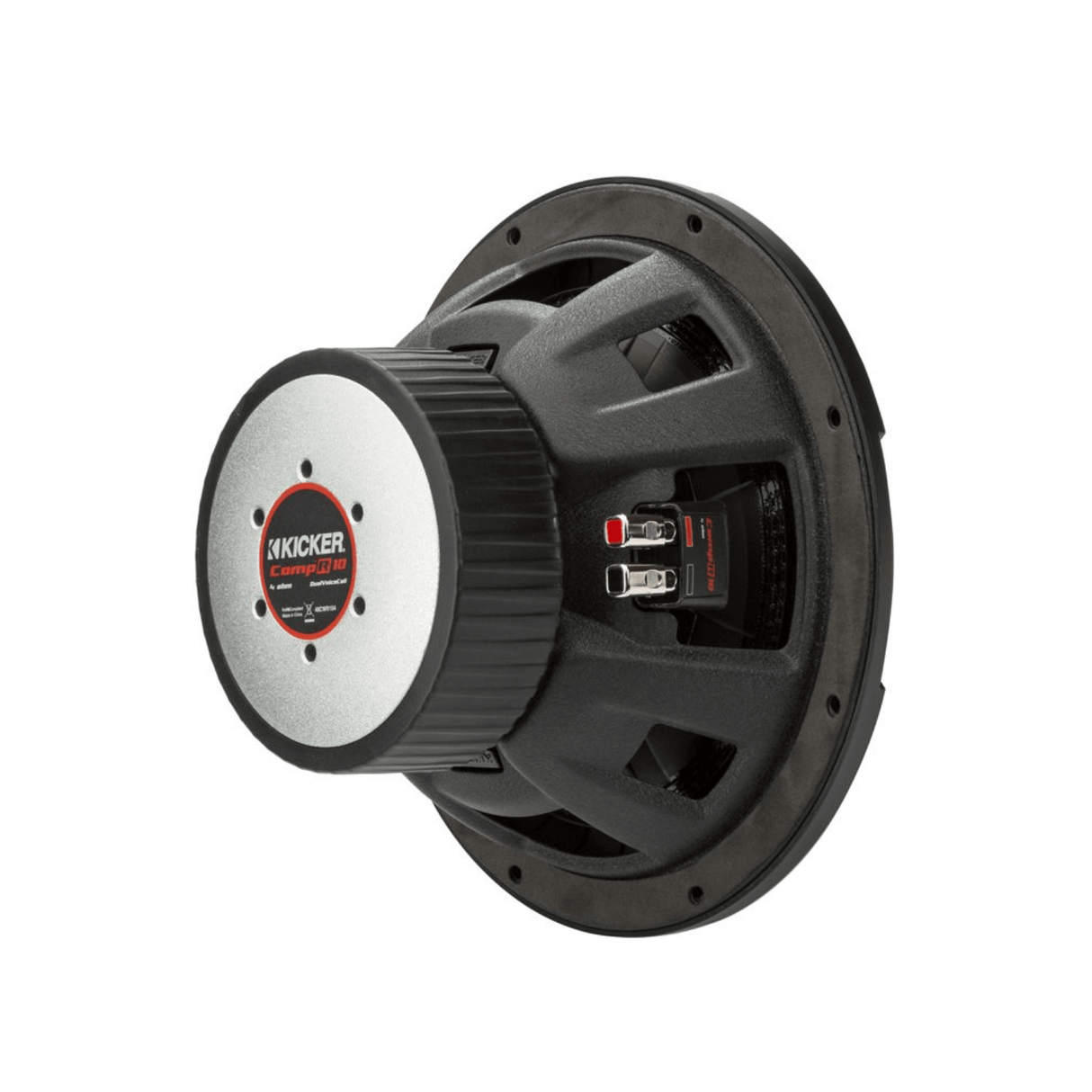 Kicker Dual Voice Coil Kicker 48CWR104 CompR 10" Dual Voice Coil Subwoofer - 4 Ohm
