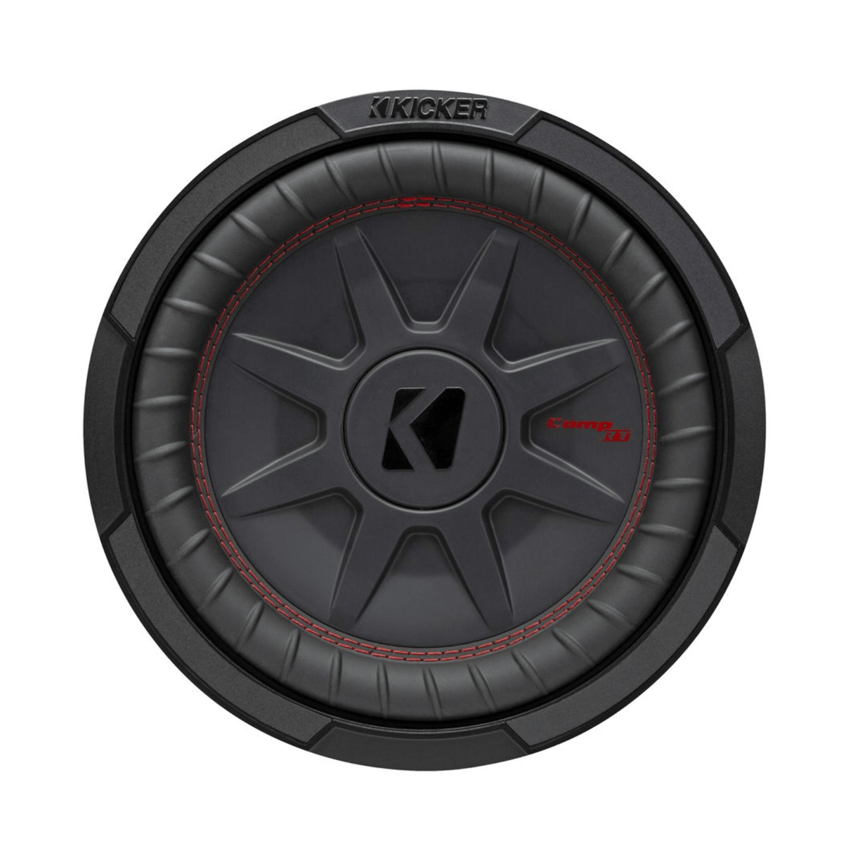 Kicker Car Subwoofers Kicker 48CWRT102 CompRT 10" Thin Profile Dual Voice Coil Subwoofer - 2 Ohm