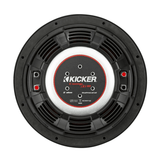 Kicker Car Subwoofers Kicker 48CWRT102 CompRT 10" Thin Profile Dual Voice Coil Subwoofer - 2 Ohm