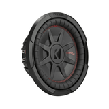 Kicker Car Subwoofers Kicker 48CWRT104 CompRT 10" Thin Profile Dual Voice Coil Subwoofer - 4 Ohm