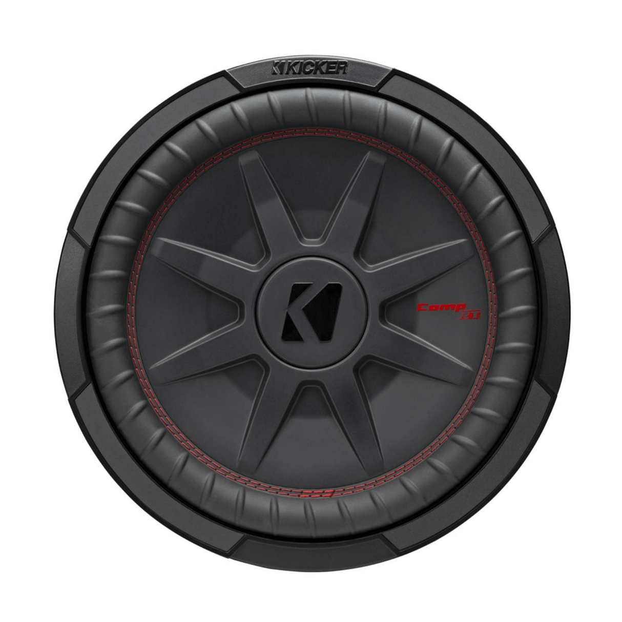 Kicker Car Subwoofers Kicker 48CWRT122 CompRT 12" Thin Profile Dual Voice Coil Subwoofer - 2 Ohm