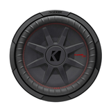 Kicker Car Subwoofers Kicker 48CWRT122 CompRT 12" Thin Profile Dual Voice Coil Subwoofer - 2 Ohm