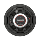 Kicker Car Subwoofers Kicker 48CWRT124 CompRT 12" Thin Profile Dual Voice Coil Subwoofer - 4 Ohm