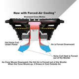 Kicker Car Subwoofers Kicker 48CWRT124 CompRT 12" Thin Profile Dual Voice Coil Subwoofer - 4 Ohm