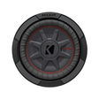 Kicker Car Subwoofers Kicker 48CWRT82 CompRT 8" Thin Profile Dual Voice Coil Subwoofer - 2 Ohm