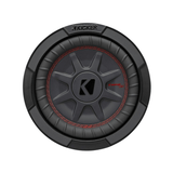 Kicker Car Subwoofers Kicker 48CWRT84 CompRT 8" Thin Profile Dual Voice Coil Subwoofer - 4 Ohm