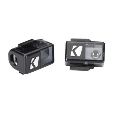 Kicker Cable Coupler Kicker 48K4GA 4AWG Power & Ground Cable Coupler - Pair