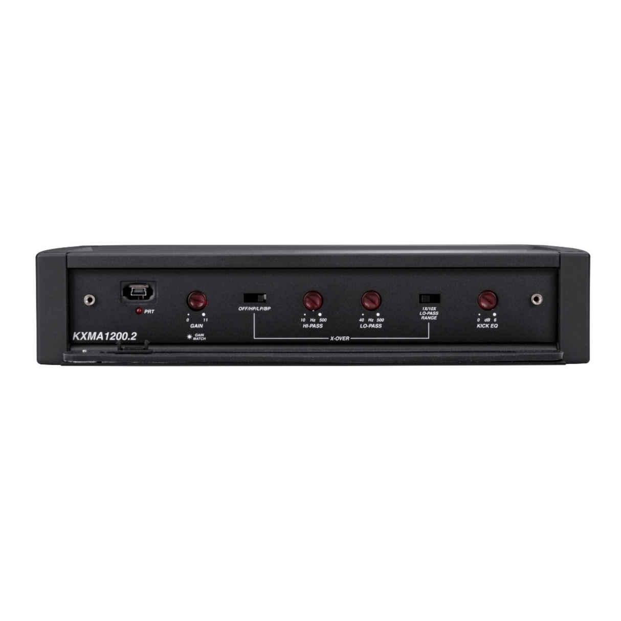 Kicker 2 Channel Amp Kicker 48KXMA12002 KXM Marine 1200W 2 Channel Class D Full-Range Amplifier