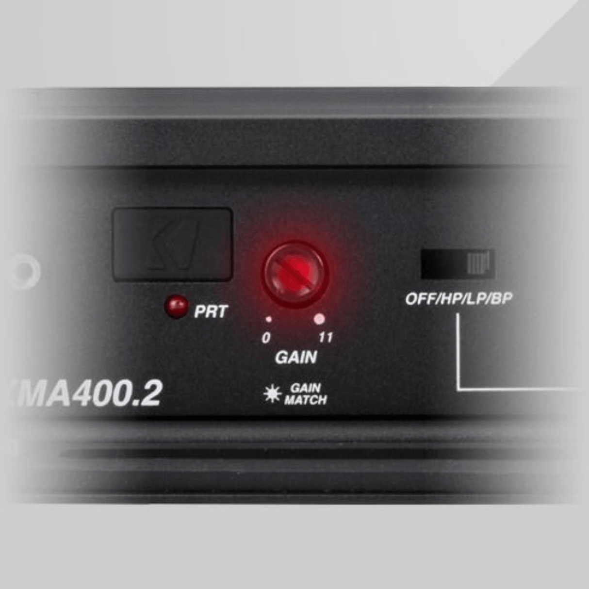 Kicker 2 Channel Amp Kicker 48KXMA4002 KXM Marine 400W 2 Channel Class D Full-Range Amplifier