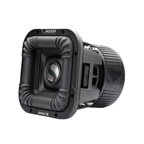 Kicker Dual Voice Coil Kicker 49L7X81 Solo X L7X 8" Dual Voice Coil Subwoofer - 1 Ohm