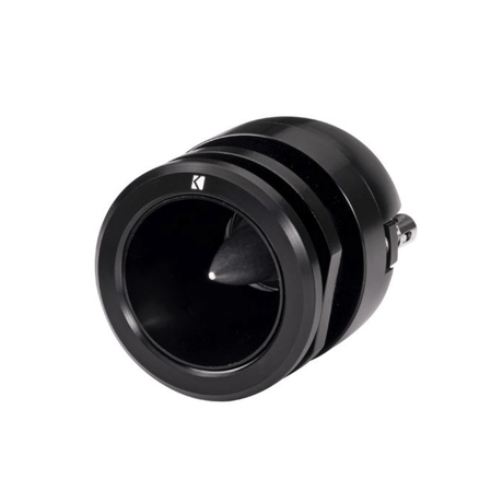 Kicker Car Tweeters Kicker 49ST3TW ST 1" (25 mm) Street Series Bullet Tweeter 4 Ohm - Single