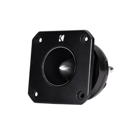 Kicker Car Tweeters Kicker 49ST4TW ST 1.5" (38 mm) Street Series Bullet Tweeter 4 Ohm - Single