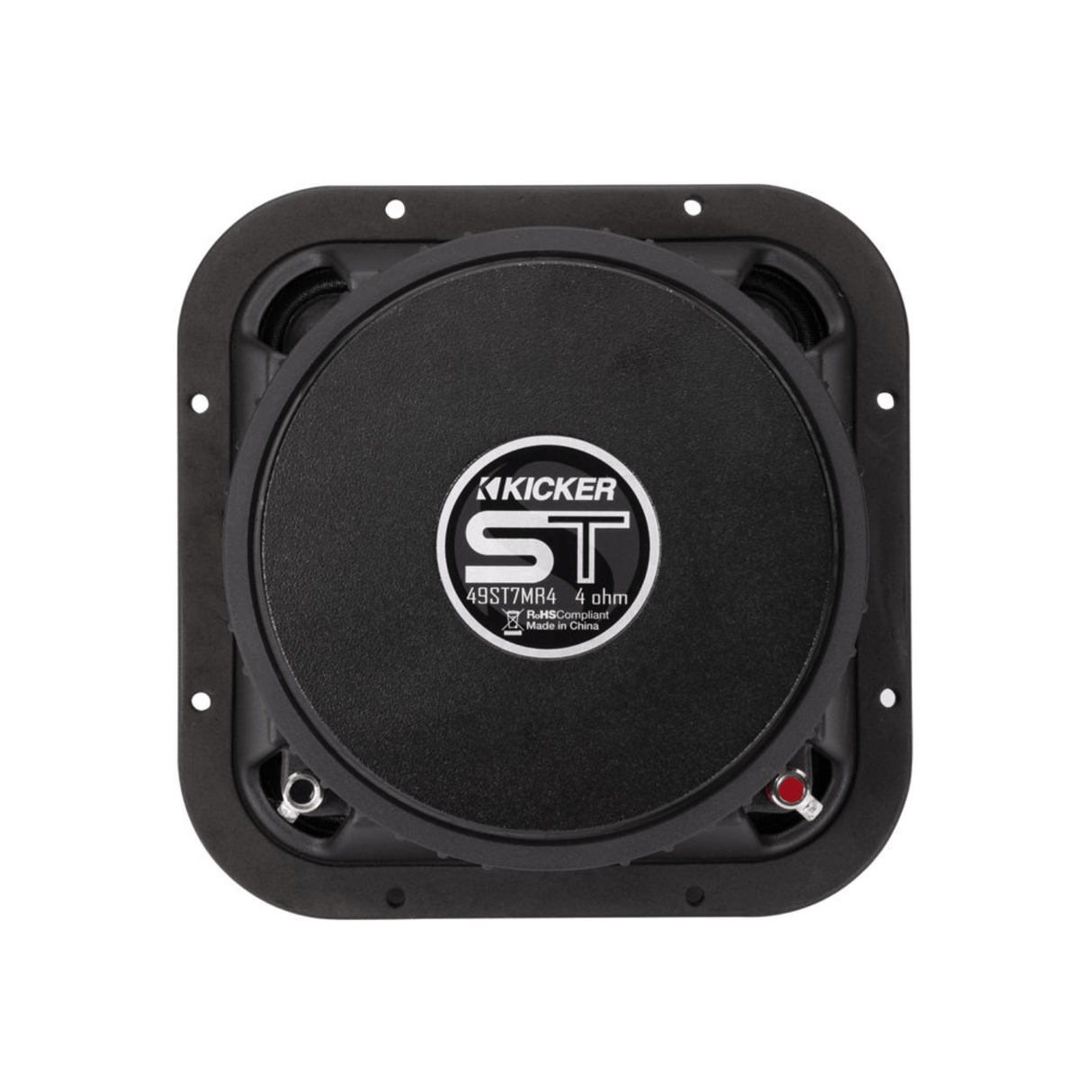 Kicker Car Speakers and Subs Kicker 49ST7MR4 ST 7" (178 mm) Street Series Square Mid-Range Speakers - Pair