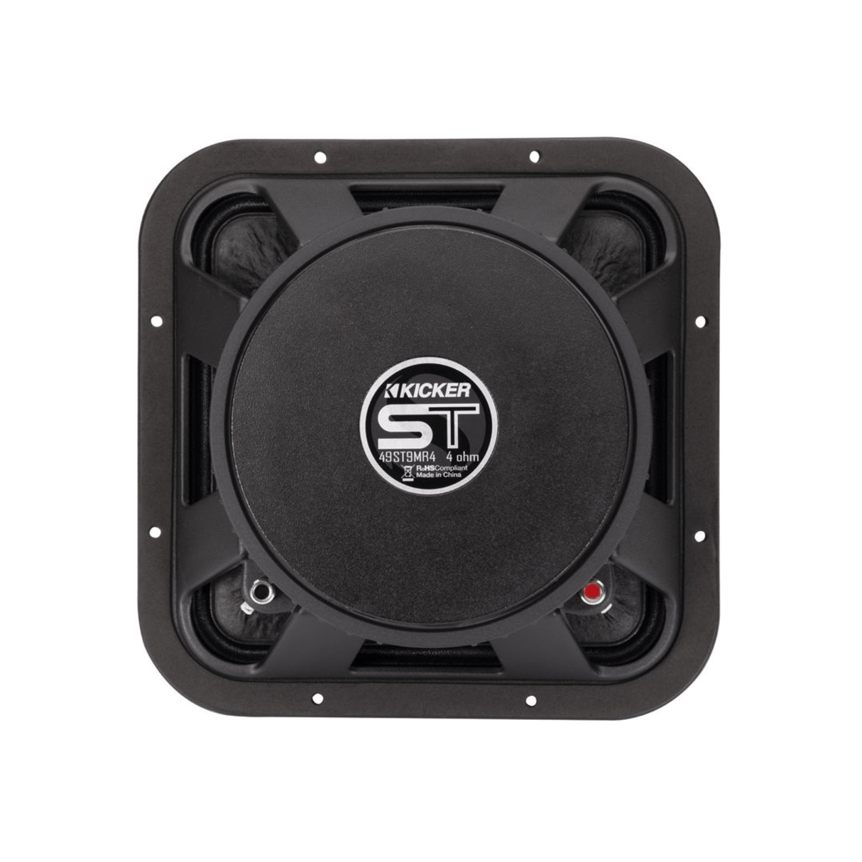 Kicker Car Speakers and Subs Kicker 49ST9MR4 ST 9" (229 mm) Street Series Square Mid-Range Speakers - Pair