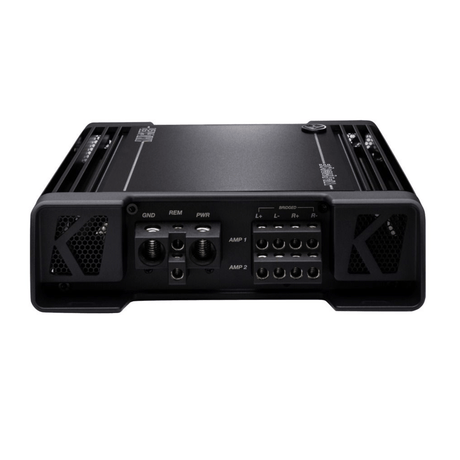 Kicker 4 Channel Amp Kicker 49WXA10004 Warhorse WXA1000.4 4-Channel Amplifier