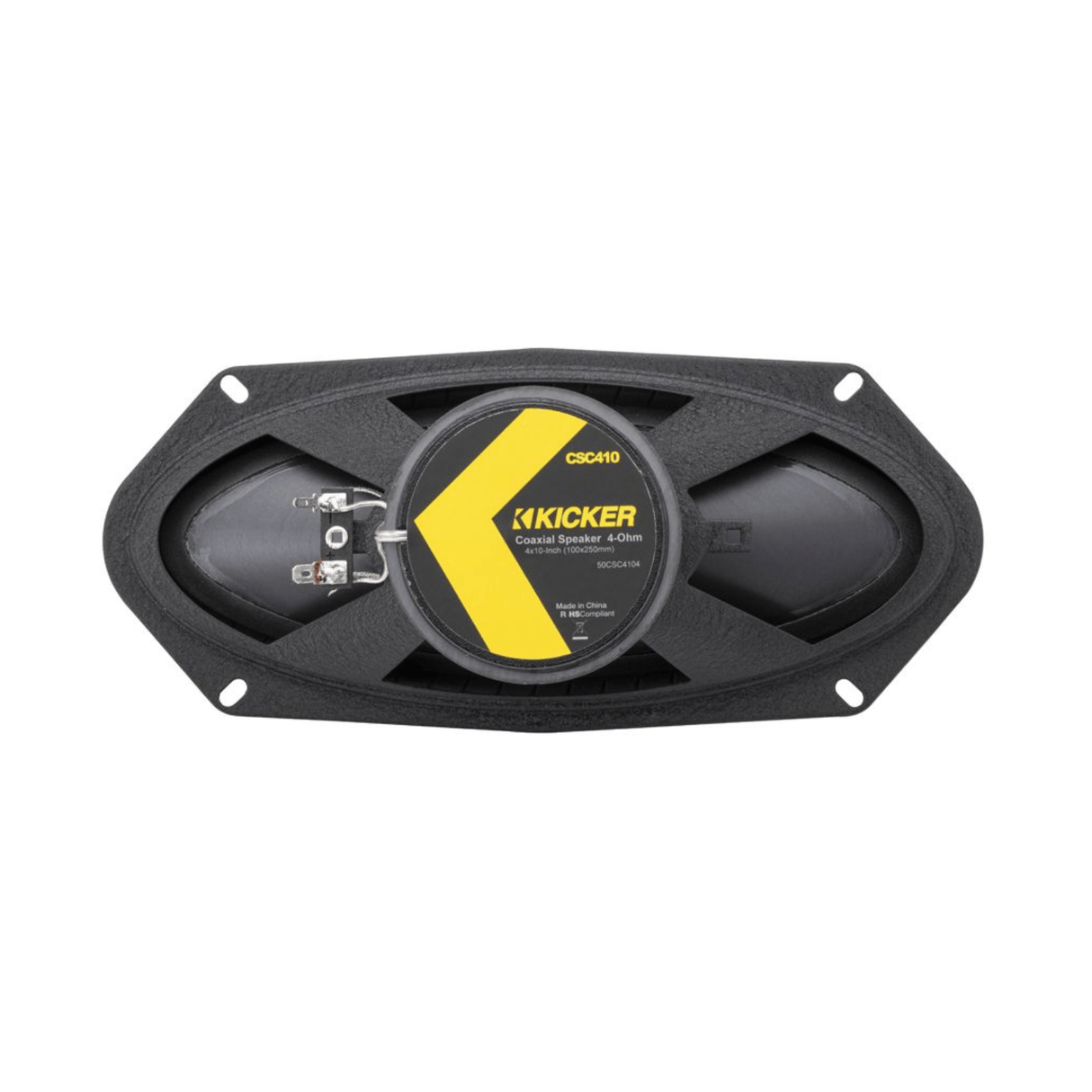Kicker Car Speakers Kicker 50CSC4104 4" x 10" (100 x 254 mm) Coaxial Speaker System