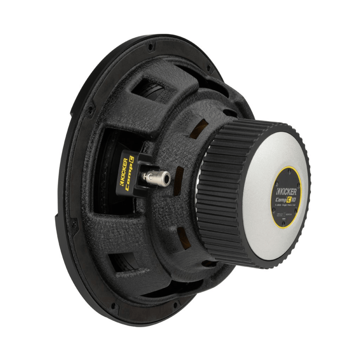 Kicker Car Subwoofers Kicker 50CWCS104 CompC 10" Single Voice Coil Subwoofer - 4 Ohm
