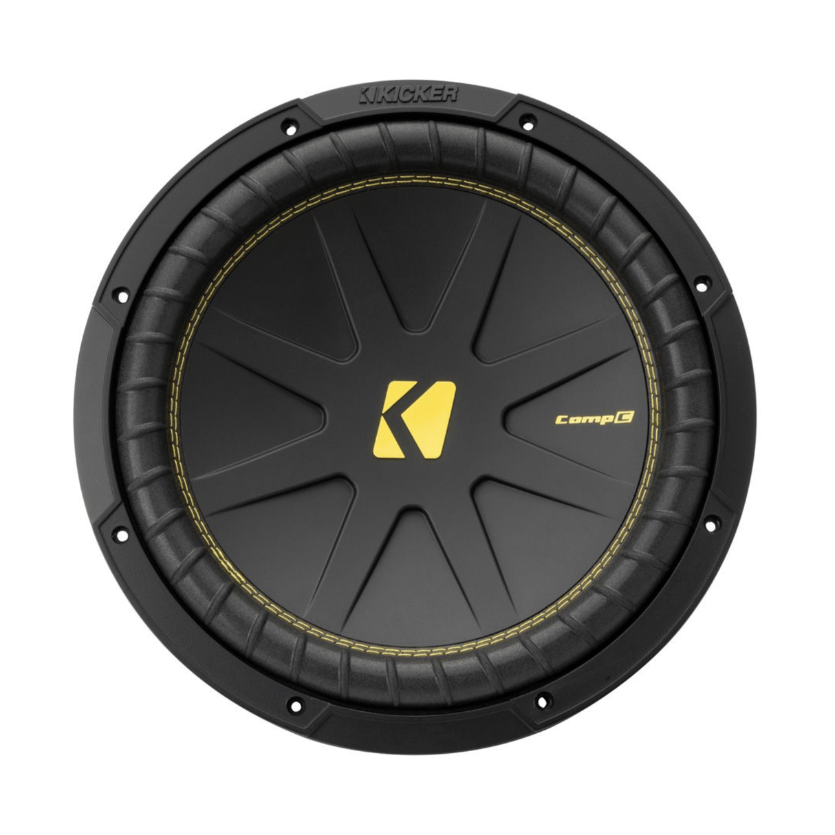 Kicker Car Subwoofers Kicker 50CWCS124 CompC 12" Single Voice Coil Subwoofer - 4 Ohm