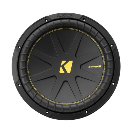 Kicker Car Subwoofers Kicker 50CWCS124 CompC 12" Single Voice Coil Subwoofer - 4 Ohm