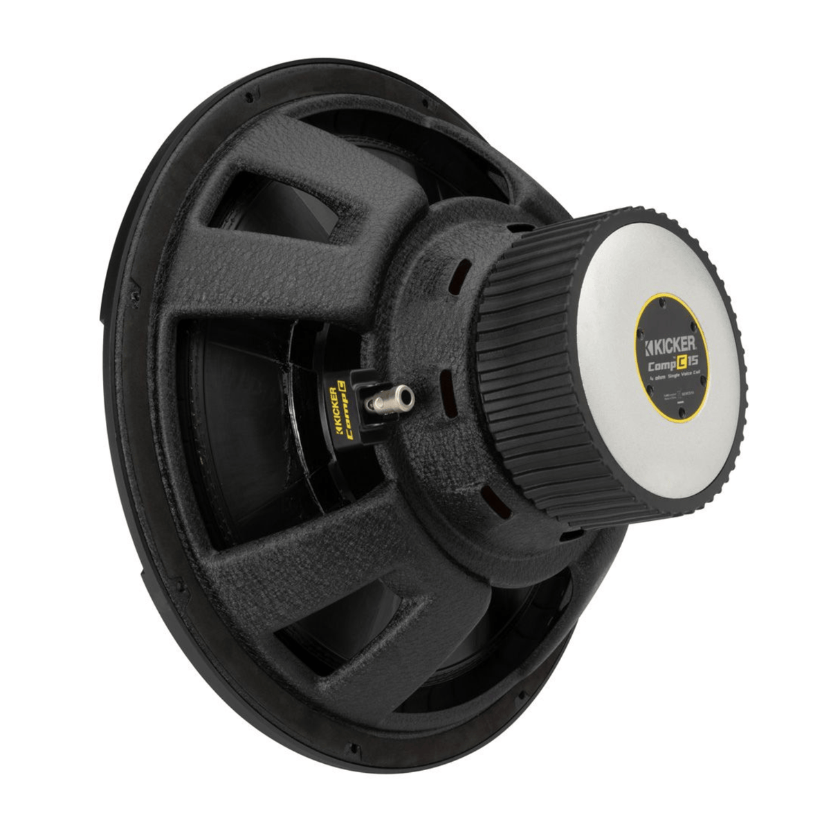 Kicker Car Subwoofers Kicker 50CWCS154 CompC 15" Single Voice Coil Subwoofer - 4 Ohm